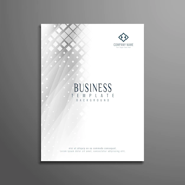 Free Vector | Abstract modern business brochure template