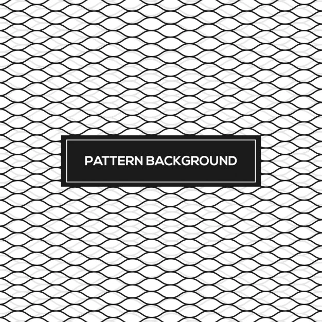 Free Vector | Abstract pattern with wavy mesh