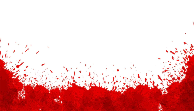 Free Vector | Abstract red splatter blood stains background