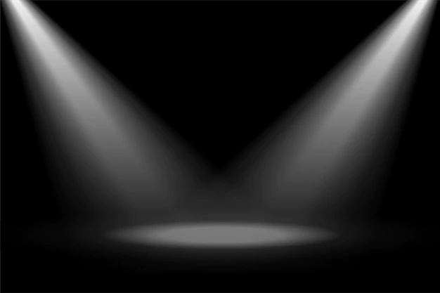 Free Vector | Abstract stage spotlight focus