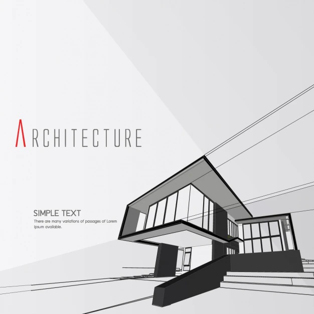 Free Vector | Architecture background design