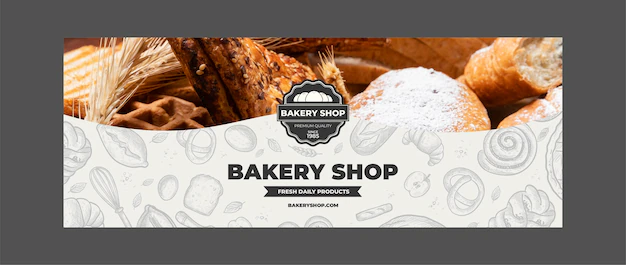 Free Vector | Bakery facebook template