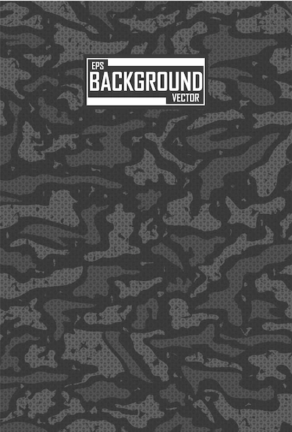 Free Vector | Black camouflage background