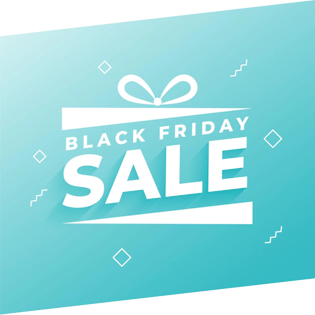 Free Vector | Black friday sale background in gift box style