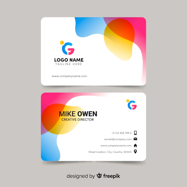 Free Vector | Business card