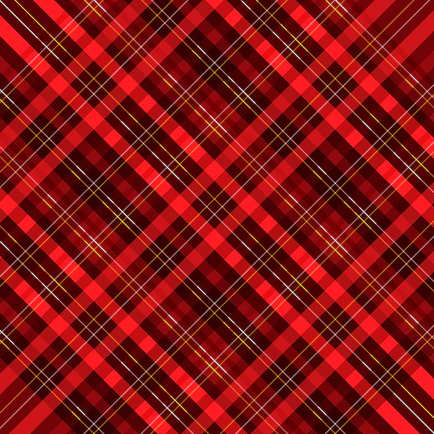 Free Vector | Christmas themed plaid pattern background