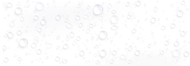 Free Vector | Clear water drops dew or dripping rain droplets