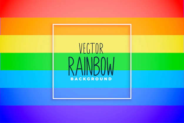 Free Vector | Colorful rainbow shades background with linear lines