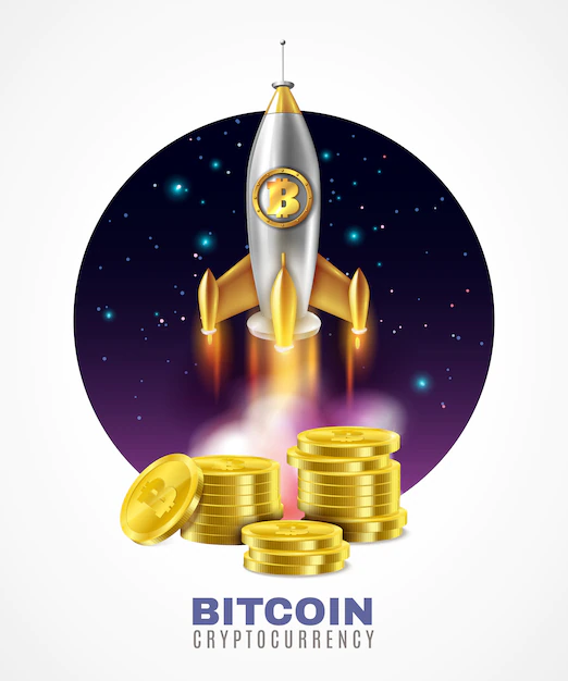 Free Vector | Crypto currency start up illustration