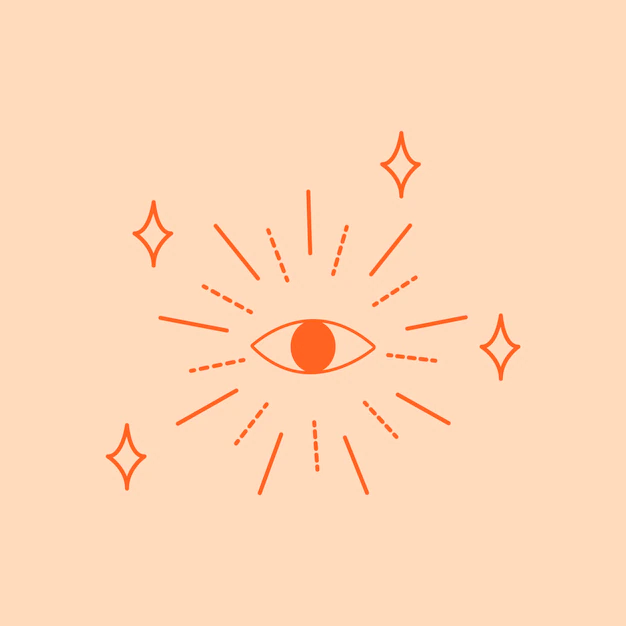 Free Vector | Cute eye sticker design element vector