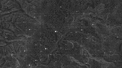 Free Vector | Dark topographic map