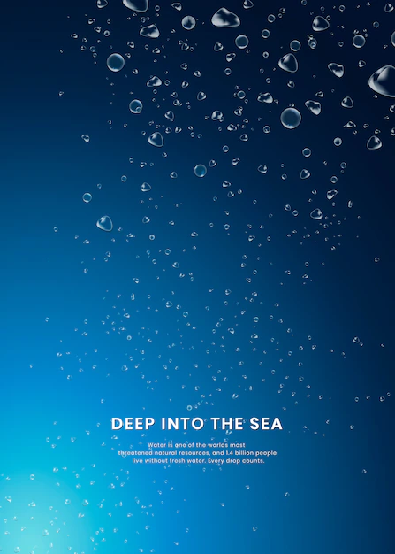 Free Vector | Deep sea background