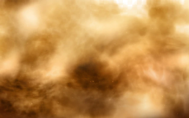 Free Vector | Desert sandstorm, brown dusty cloud on transparent