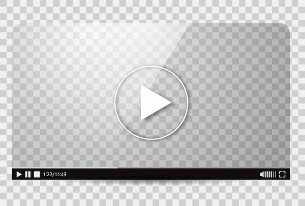 Free Vector | Design of the video player