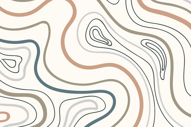 Free Vector | Earth tone patterned background