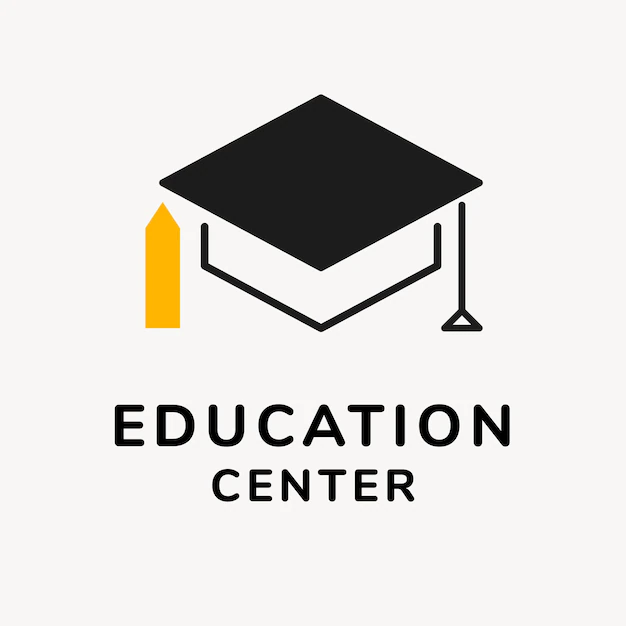 Free Vector | Education business logo template, branding design vector, education center text