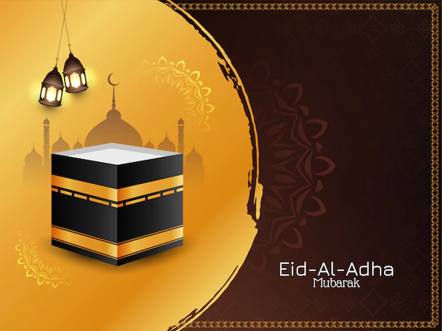 Free Vector | Eid al adha mubarak festival celebration background