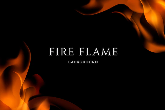 Free Vector | Fire and flames background