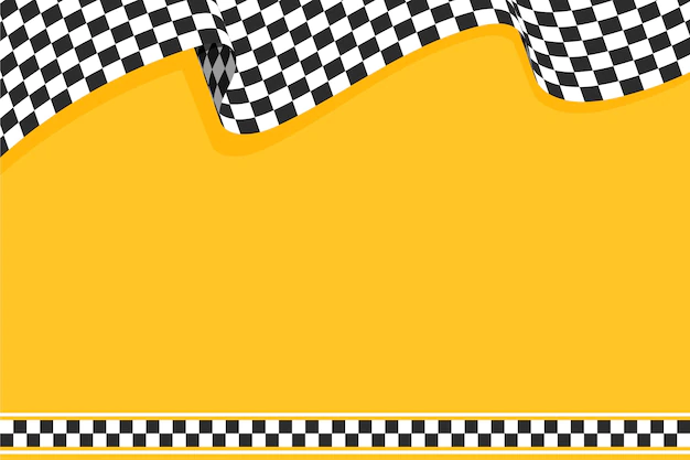 Free Vector | Flat racing checkered flag background