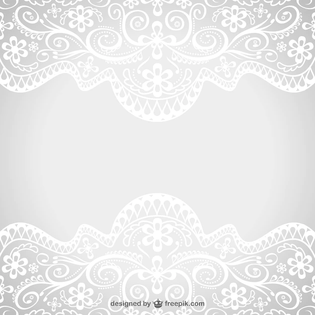 Free Vector | Floral lace ornaments