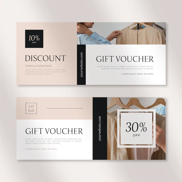 Free Vector | Gift voucher template