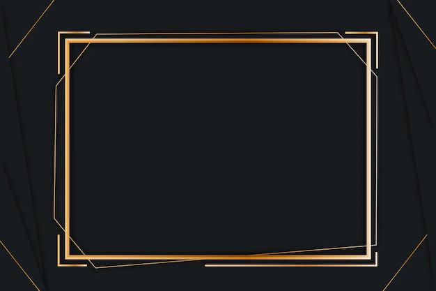 Free Vector | Gradient golden luxury frame