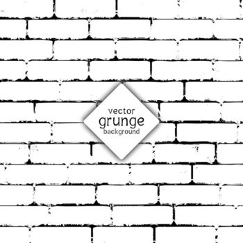 Free Vector | Grunge style brick wall texture