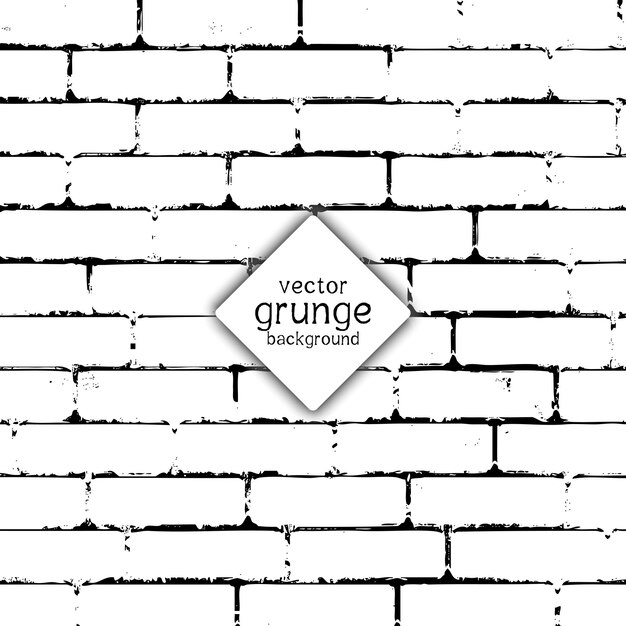 Free Vector | Grunge style brick wall texture