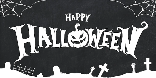 Free Vector | Happy halloween lettering