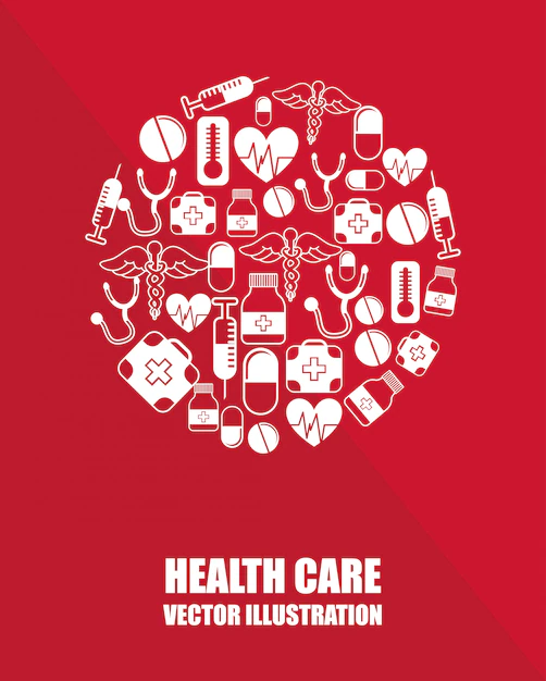 Free Vector | Health care graphic design