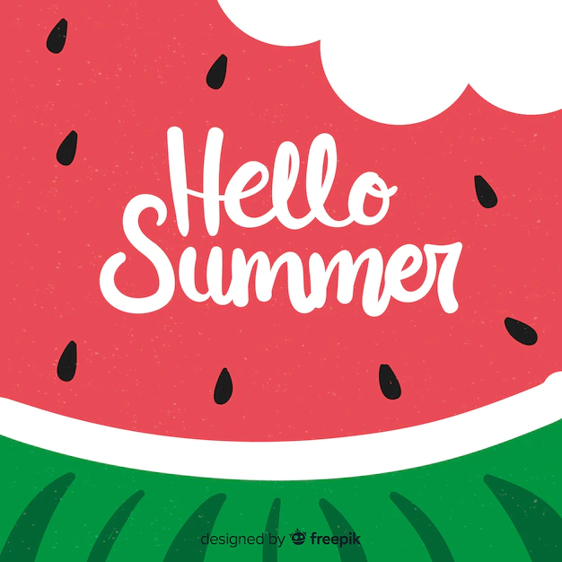 Free Vector | Hello summer