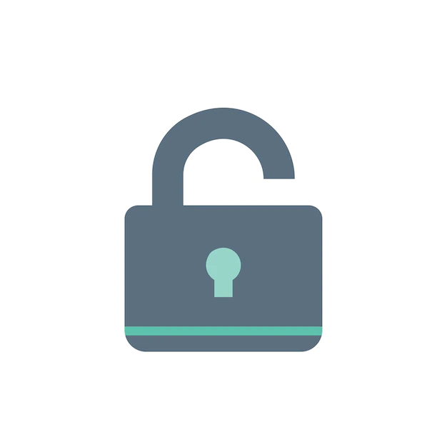 Free Vector | Illustration of lock icon