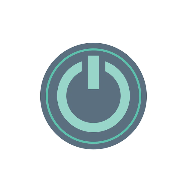 Free Vector | Illustration of power button
