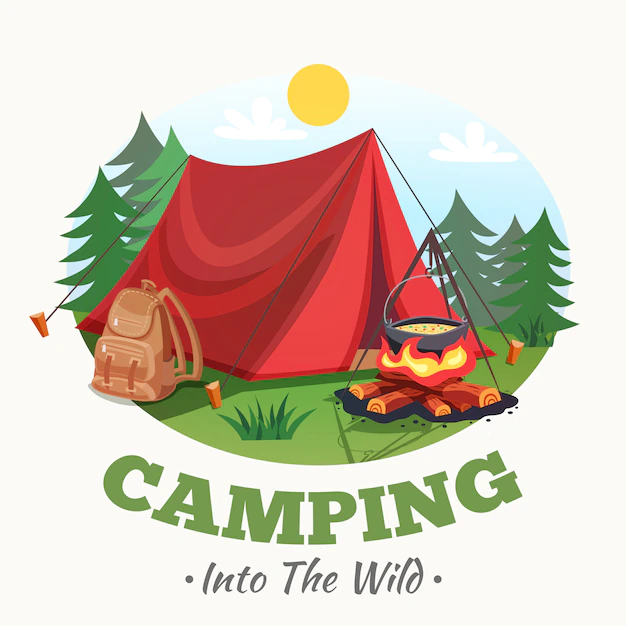 Free Vector | Into the wild background