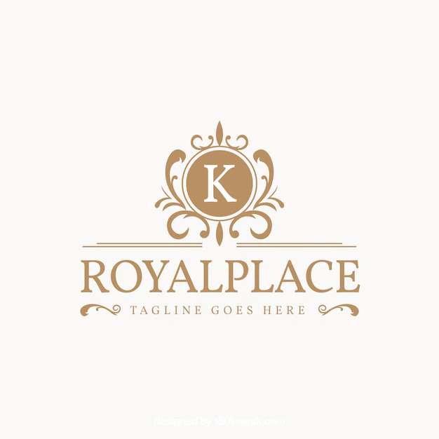 Free Vector | Logo in vintage and luxury style