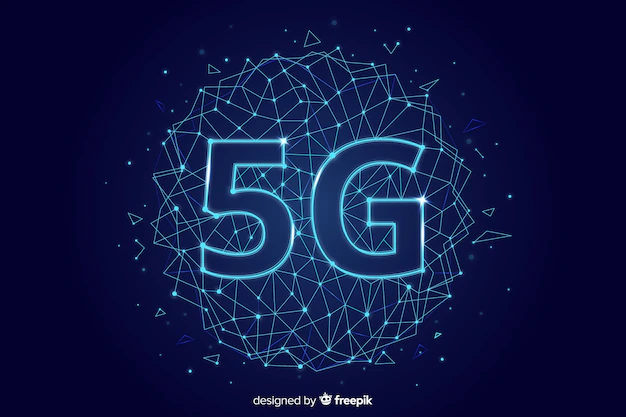 Free Vector | Modern 5g concept background