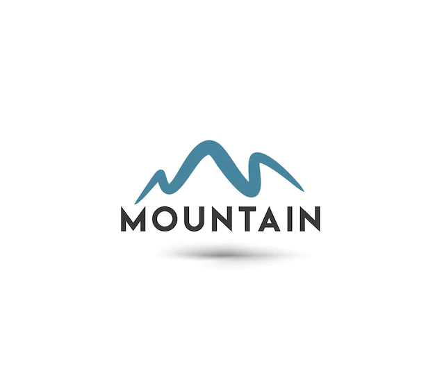 Free Vector | Mountain logo branding identity corporate vector design.