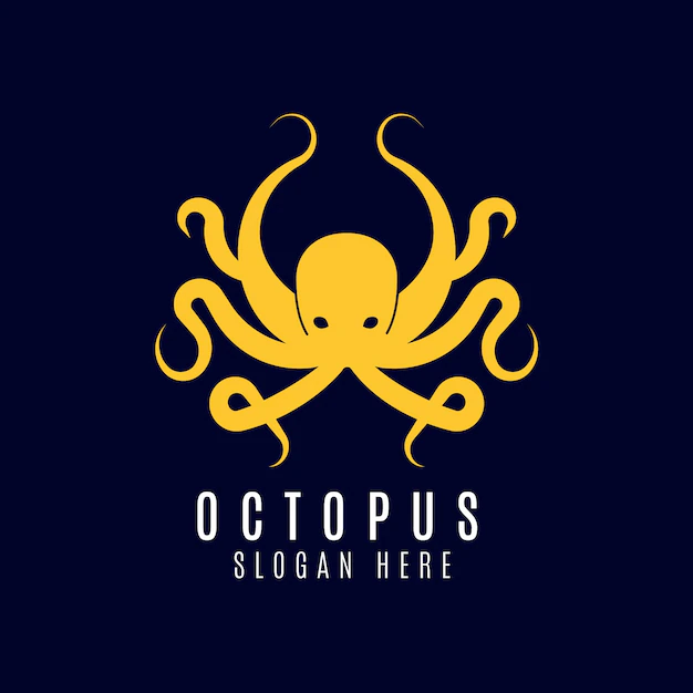 Free Vector | Octopus logo style