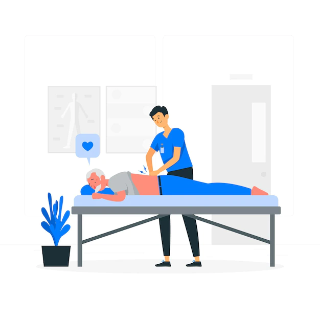 Free Vector | Physiotherapy concept illustration