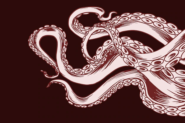 Free Vector | Realistic design octopus tentacles