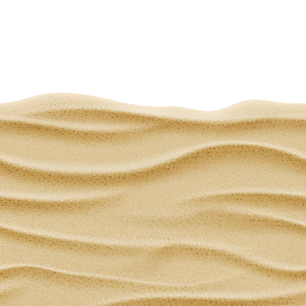 Free Vector | Realistic sea sand wave background