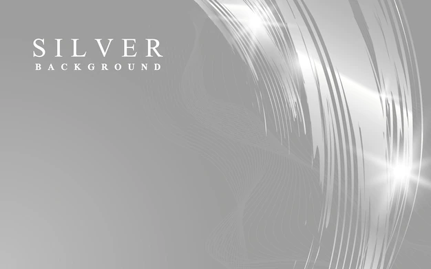 Free Vector | Silver wave abstract background illustration