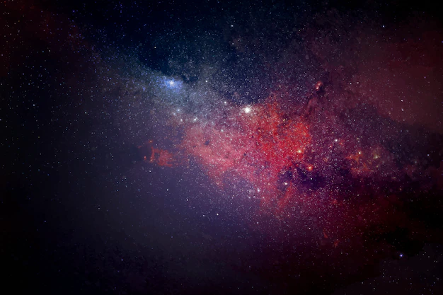 Free Vector | Space galaxy background