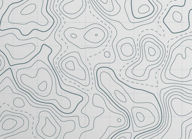Free Vector | Topographic contour line map background
