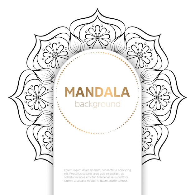 Free Vector | Vector indian mandala