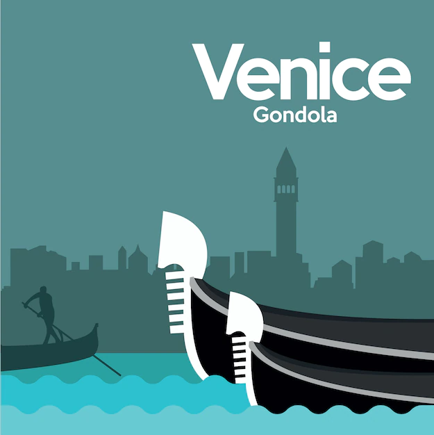 Free Vector | Venice background design