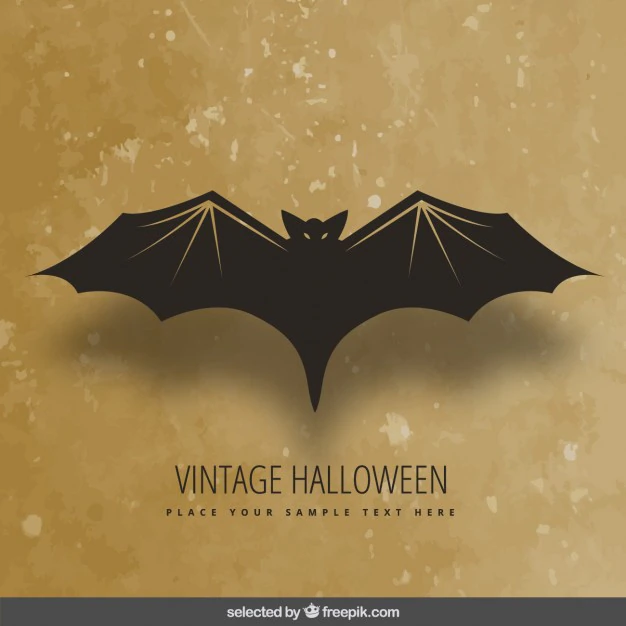 Free Vector | Vintage halloween bat