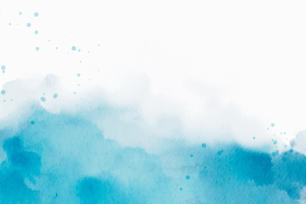 Free Vector | Watercolor blue winter background