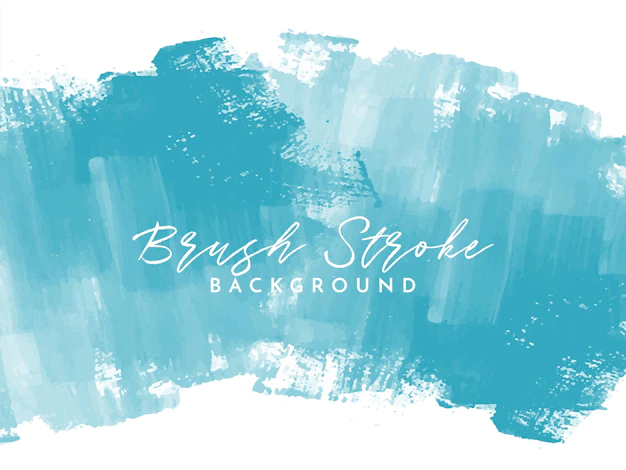 Free Vector | Watercolor brush stroke design background vector