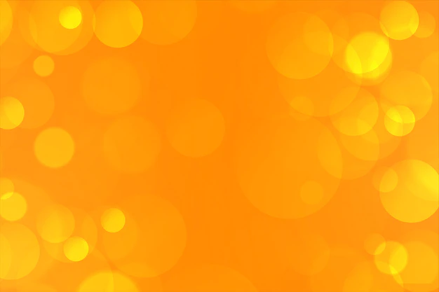 Free Vector | Yellow elegant bokeh lights background lovely